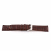 Bracelet de montre Universel F340 Cuir Brun foncé 18mm